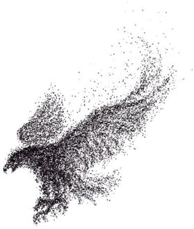 Biker Patch Kleding 80 Mm Eagle Thermische Transfer Printen T-shirt Vrouwen Ijzer Op Patches Voor Kleding Masker Diy stickers