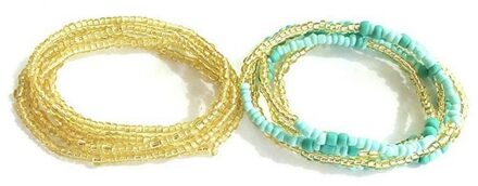 Bikini Ketting Buik Handgemaakte Rijst Kralen Taille Keten