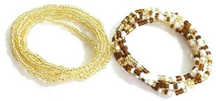 Bikini Ketting Buik Handgemaakte Rijst Kralen Taille Keten