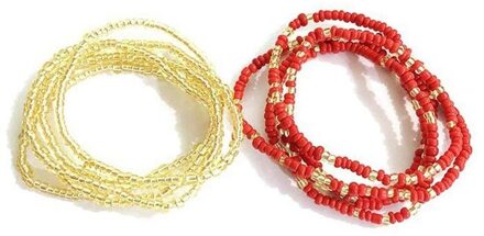 Bikini Ketting Buik Handgemaakte Rijst Kralen Taille Keten