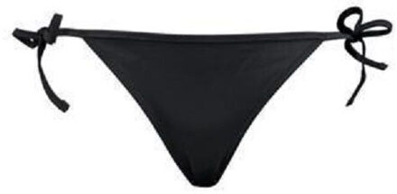 Bikinibroekje Side-tie Dames Polyamide Zwart Maat L