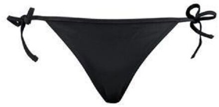Bikinibroekje Side-tie Dames Polyamide Zwart Maat M