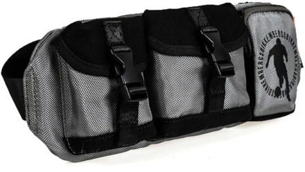 Bikkembergs Compacte Tas met Verstelbare Band en Meerdere Zakken Bikkembergs , Black , Heren - ONE Size