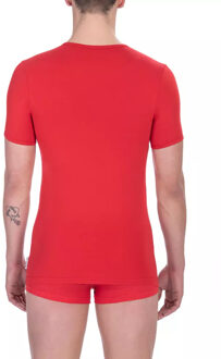 Bikkembergs Ondergoed T-shirt Slim Fit Klaproos - M
