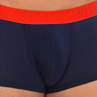 Bikkembergs Pack-2 Heren Anatomische Front Fashion Tape Boxers BKK1UTR04BI - maat S Blauw
