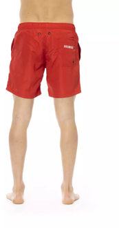 Bikkembergs Rode Zwembroek Xi Rood - S
