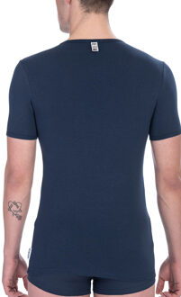 Bikkembergs T-shirt Heren Donkerblauw - M