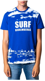 Bikkembergs T-shirts Bikkembergs , Blue , Heren - S