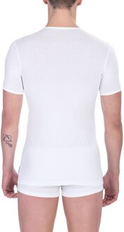 Bikkembergs Witte Katoenen T-Shirt - maat