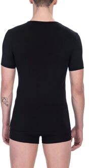Bikkembergs Zwarte Katoenen T-Shirt - S