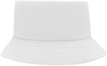 Bilgola+ paperstraw emmer hoed Wit - One size
