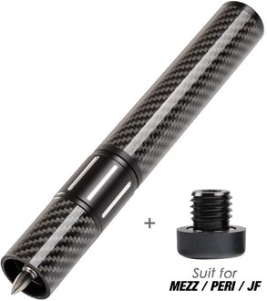Biljart Extension Bumper Carbon Fiber Uitschuifbare Extension Biljart Accessoires Voor Mezz Predator Konllen Zokue Jflowers Cue