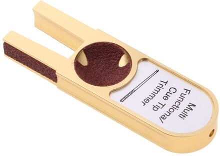 Biljart Pool Cue Tip Shaper Tool U Vorm Cue Tip Trimmer Voor Cue Snooker Tips, Multi Functioneel En Duurzaam