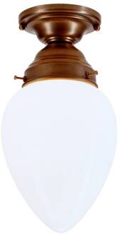 Bill - een plafondlamp made in Germany messing, wit