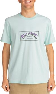 Billabong Arch Shirt Heren mintgroen - zwart - paars - L