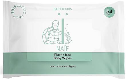 Billendoekjes - 1 x 54 - 54 doekjes - Plastic vrije & Biologisch