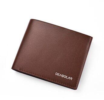 Billeteras Para Hombre Coin Purses Portafoglio Uomo Wallet Men Monedero Purse Tarjetero Carteira Masculina Billetera Cartera bruin Horizontal