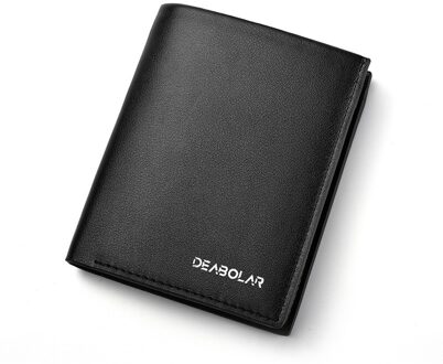 Billeteras Para Hombre Coin Purses Portafoglio Uomo Wallet Men Monedero Purse Tarjetero Carteira Masculina Billetera Cartera zwart Vertical