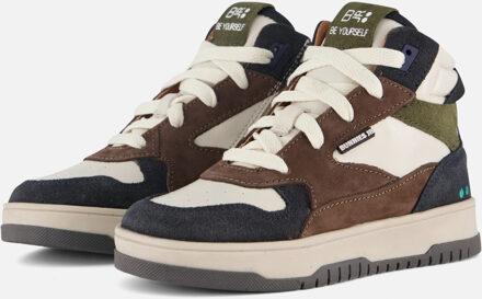 Billie Baas Sneakers blauw Leer - 28,29,30,31,32,34