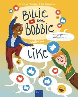 Billie en Bobbie willen een like -  Jeroen van Berckum (ISBN: 9789044853230)