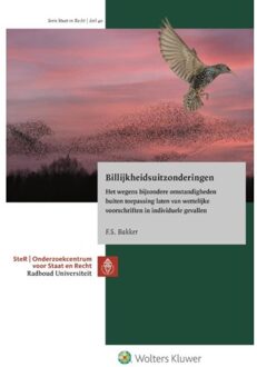 Billijkheidsuitzonderingen - Boek Wolters Kluwer Nederland B.V. (9013148417)
