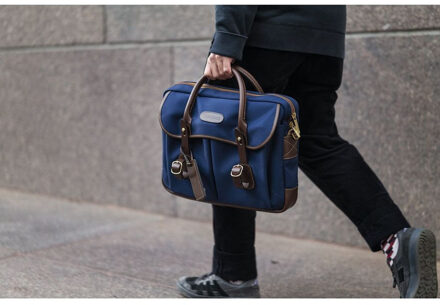 Billingham Thomas Brief Case - Sage Fibrenyte/Black