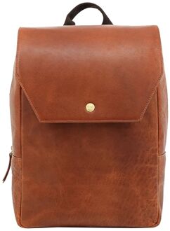 Billy Backpack 15" vintage cognac - H 37 x B 27 x D 13 cm