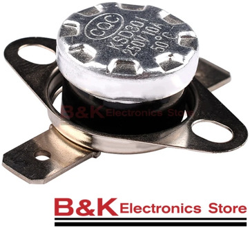 Bimetal thermostat KSD301 0C~350C Temperature Switch Thermal Control 85C 95C 105C 125C 135C 145C 180C 250C 300C 350C Degree