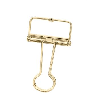 Bindmiddel Clips Desktop Kantoor Bestand Opslag 1Pc Metalen Clip Leuke Bindmiddel Clips Album Papier Clips Stationaire Office Data Opslag groen