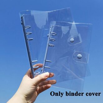 Bindmiddel Colver Zes Gat Verse Fotoalbum Cover School Briefpapier Notebook Cover Pvc Losbladige Fotoalbum Shell Foto organizer meer blauw hoes