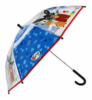 Bing Paraplu Rainy Days Junior 73 Cm Pvc Blauw