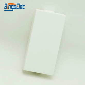 Bingoelec Three Colors 1/2 Blank Cover Part For Modulars,Only Function Part