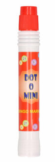 Bingostift - dikke punt - kleur rood - Marker dikke stippen