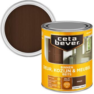 Binnen Beits - Deur, Kozijn & Meubel - Transparant - Wenge - 750 ml