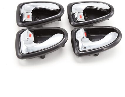 Binnen Deurklink Voor Achter Links Rechts Set 4 pcsFOR HYUNDAI ACCENT/VERNA 2000-2006 2000 2001 2002 2003 2004 2005 2006