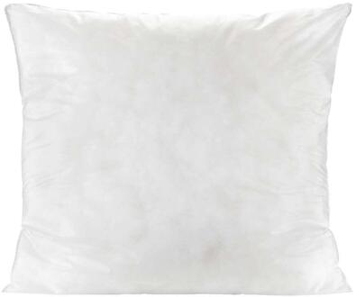 Binnenkussen - 50x50 Cm - Polyester - Wit