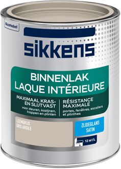 Binnenlak - Zijdeglans -  Leemgrijs - 750 ml