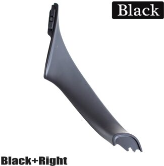 Binnenlands Handgrepen Binnendeur Panel Handvat Pull Trim Cover Voor Bmw F10 Lci 525d 525dx 528i 528ix Beige zwart-rechtsaf