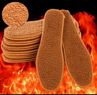 Binnenzool Pads Mooie Zachte Inner Zolen Kussen Fluwelen Sneeuw Boot Ademend Dikke Fur Warm Winter 38