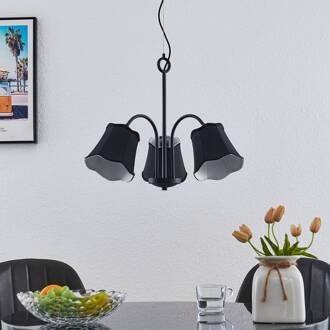 Binta hanglamp, 3-lamps, zwart