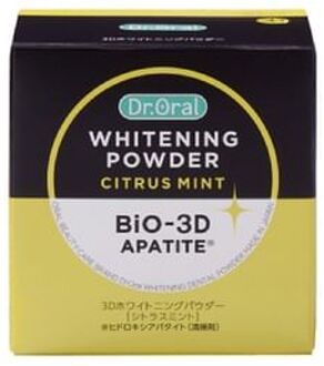 Bio-3D Apatite Whitening Powder Toothpaste Citrus Mint - 25g