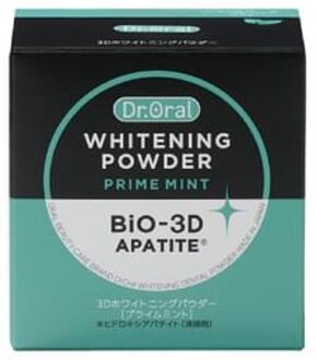 Bio-3D Apatite Whitening Powder Toothpaste Prime Mint - 25g