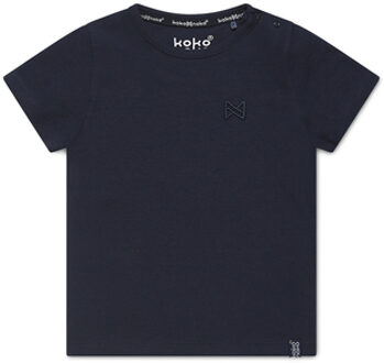 Bio Basic T-shirt NIGEL navy - Maat 62/68