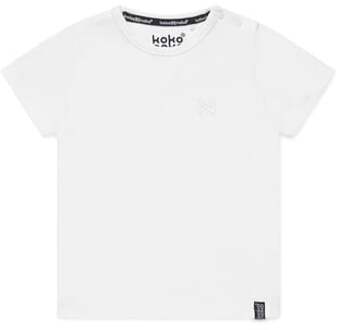 Bio Basic T-shirt NIGEL white - Maat 62/68