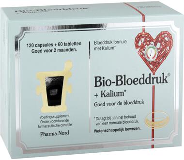Bio-bloeddruk + kalium - 180 Capsules - Voedingssupplementen