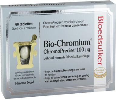 Bio-Chromium Bloedsuiker - 60 Tabletten - Voedingssupplementen