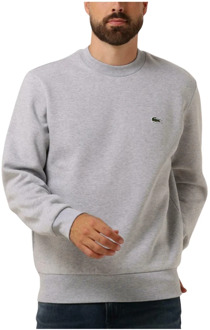 Bio Cotton Fleece Crew Sweater Heren grijs - XXL