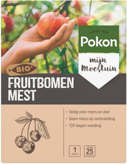 Bio Fruitbomenmest 1kg