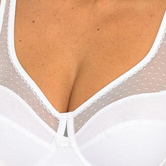 BIO Generous Beha Dames - Wit- 75C