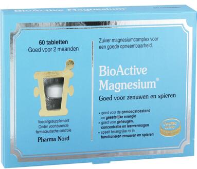 Bio-Magnesium Active - 60 tabletten - mineralen - 000